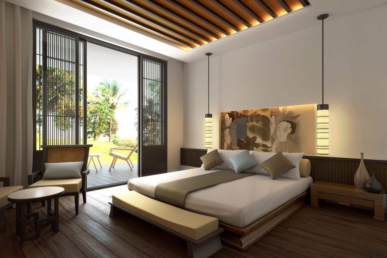 3D Interior Design Rendering Hotel Suite