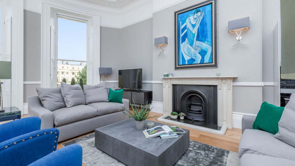 Interior Design Brunswick Square Hove Living Area