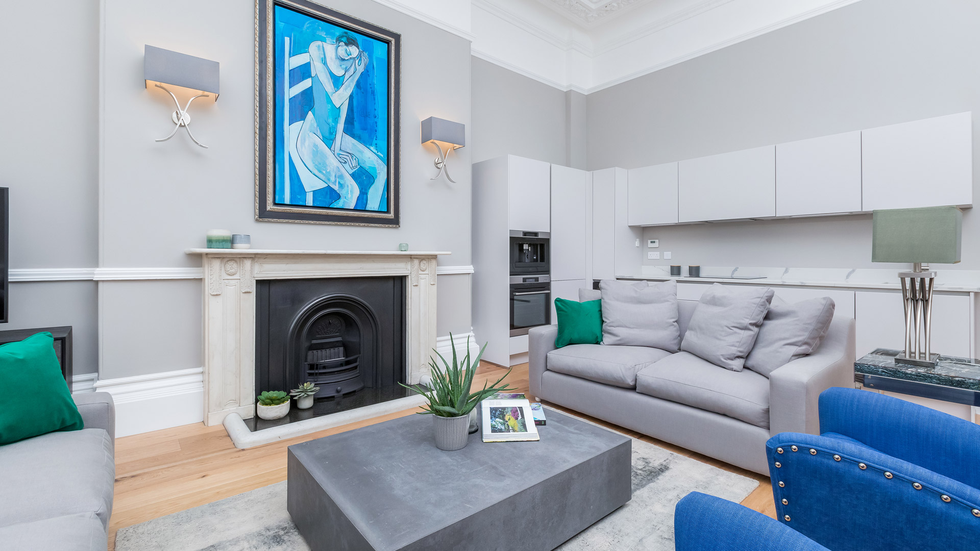 Interior Design Brunswick Square Hove Lounge Detail