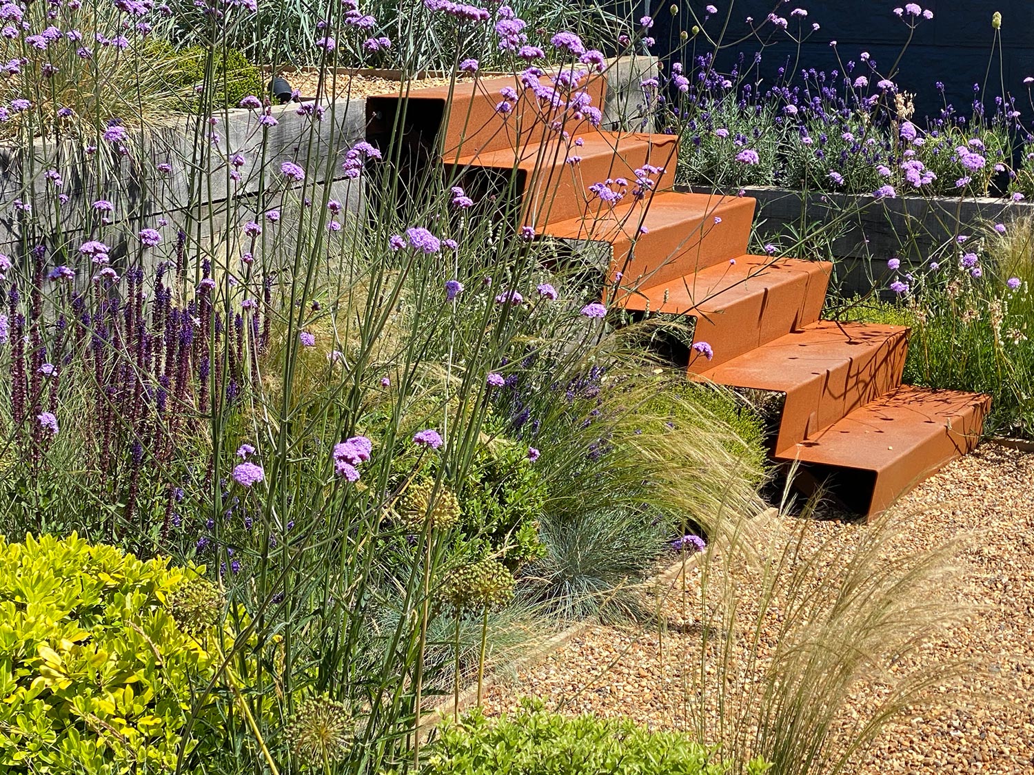 Interior Designers Brighton Sussex garden detail