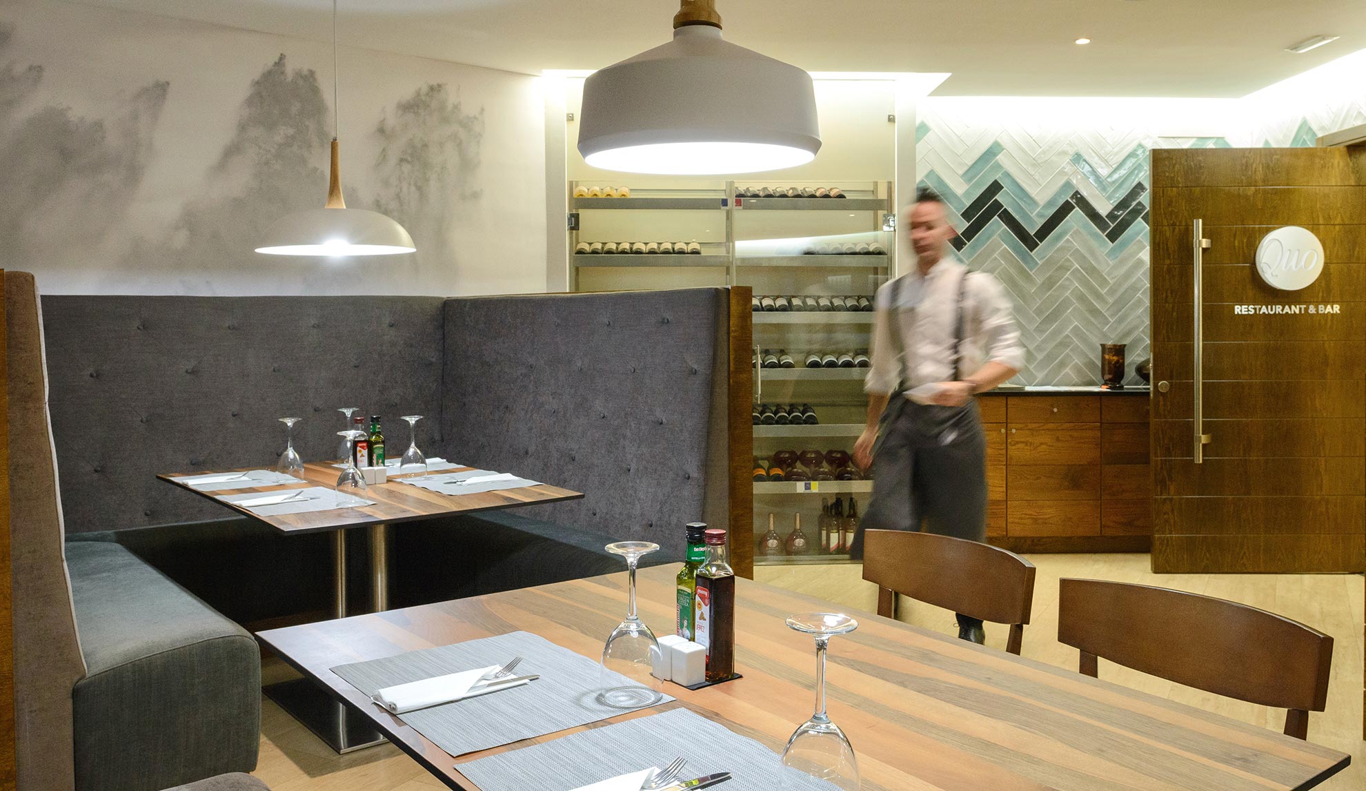 Commercial Interior Design Perla Gris Hotel and restaurant Tenerife detail
